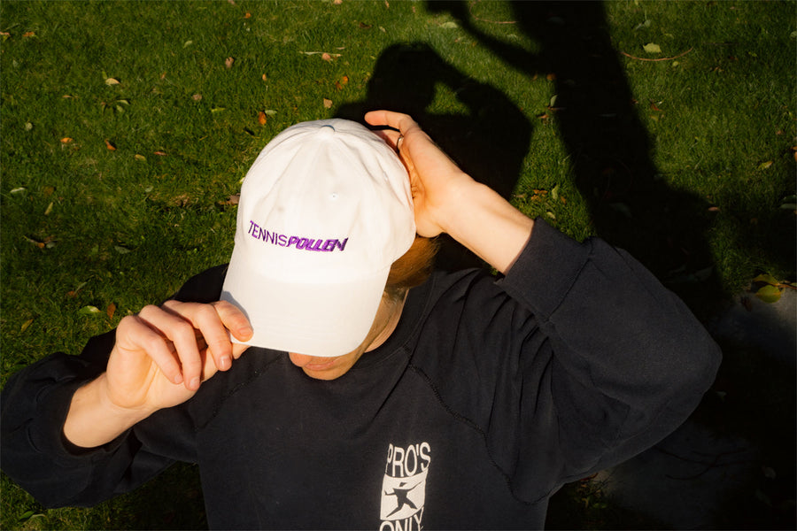 Tennis Pollen Embroidered Hat