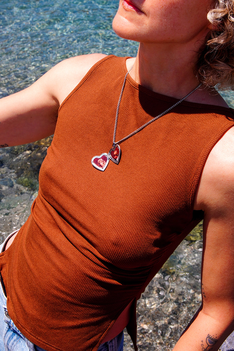 Face Down in the Garden Locket