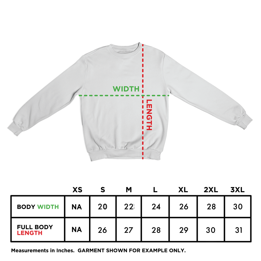 Forest Green Embroidered Crewneck