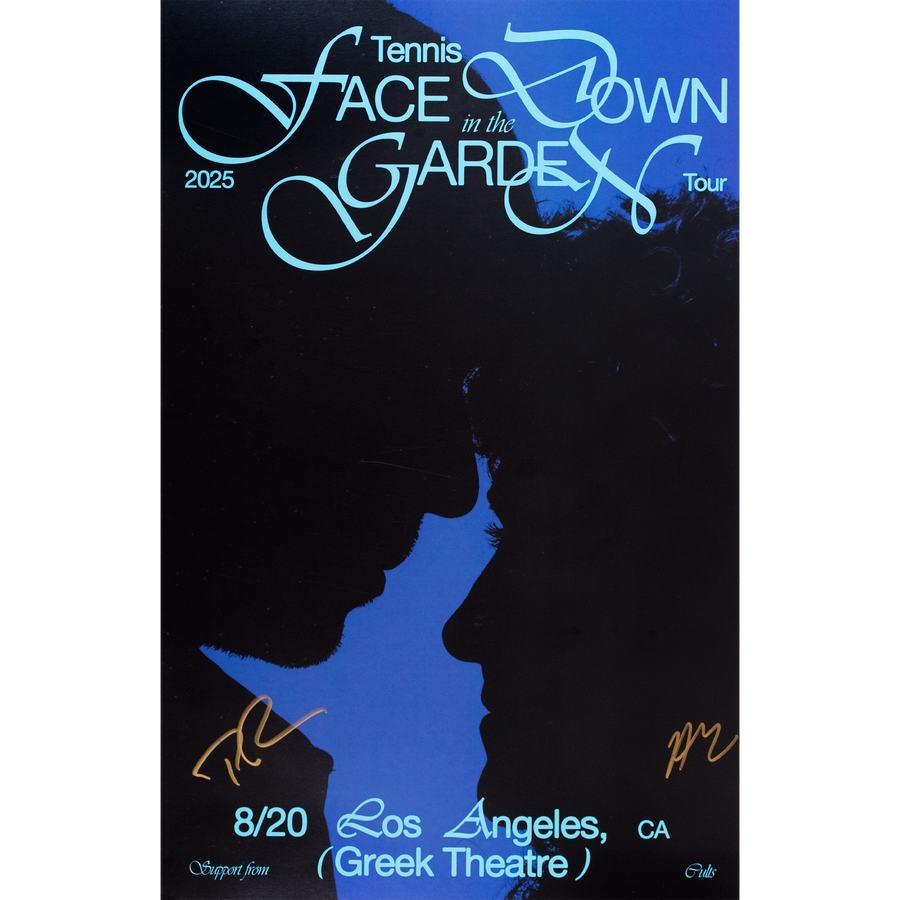 [SIGNED] Face Down In the Garden Poster