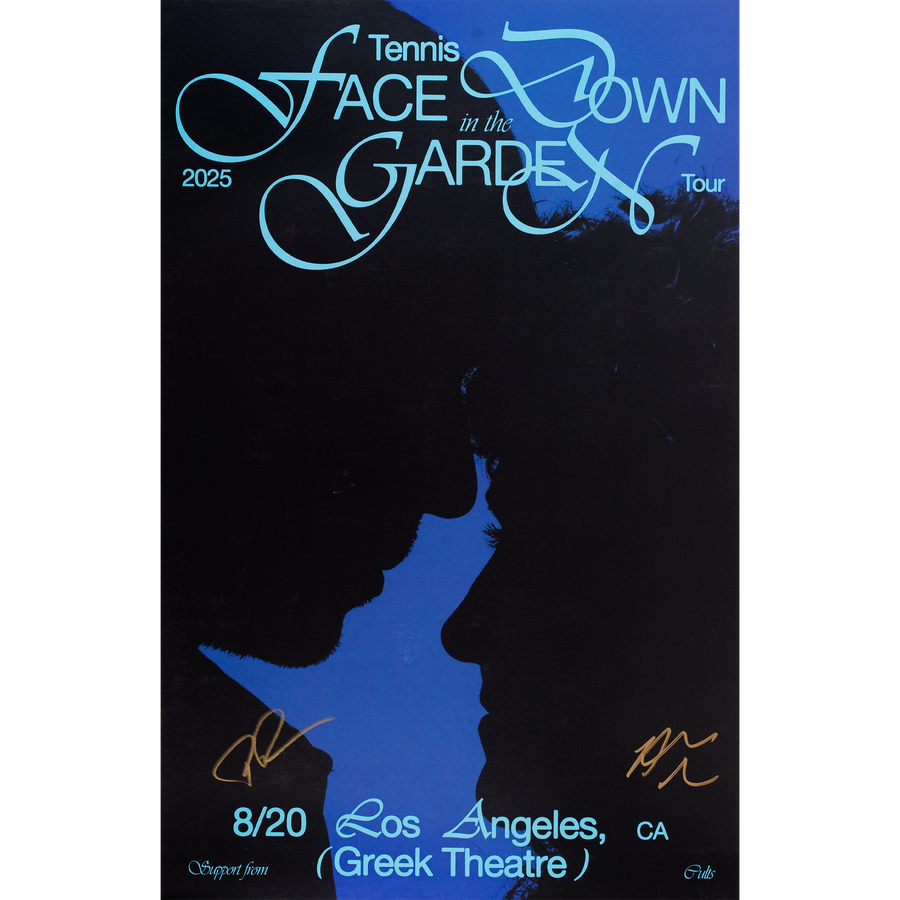 [SIGNED] Face Down In the Garden Poster