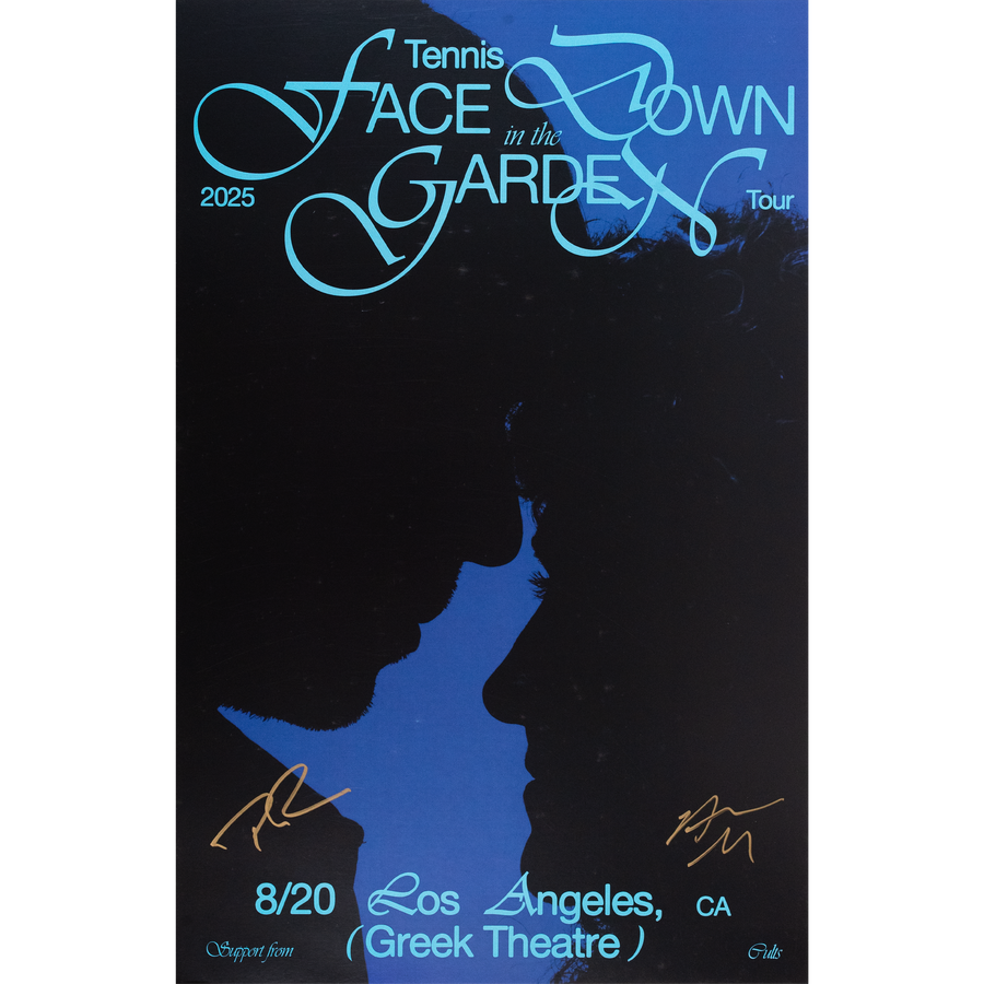 [SIGNED] Face Down In the Garden Poster